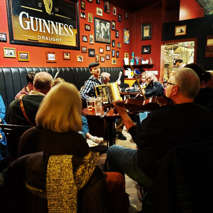 Irish Music Session every Sunday