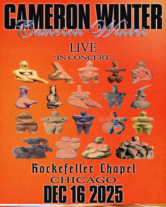 Cameron Winter @ Rockefeller Chapel