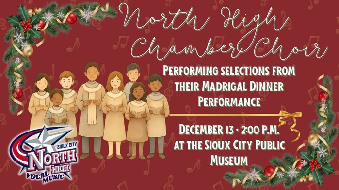 Sioux City Public Museum Presents the North High Chamber Choir