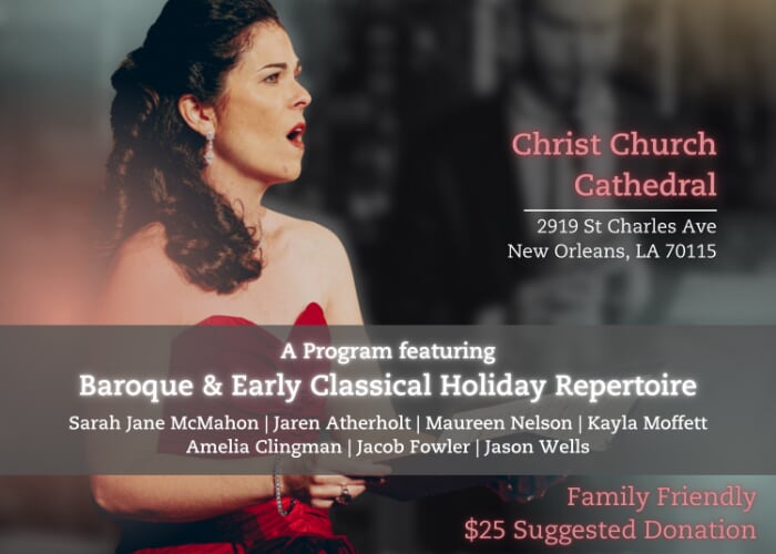 Lyrica Baroque's 10th Anniversary Winter Concert