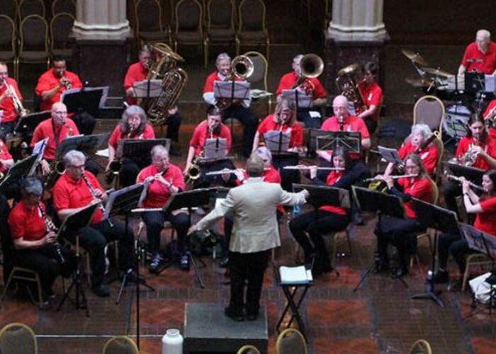 Lex Ham Band free holiday concert 2:00 PM Saturday, December 20, 2025