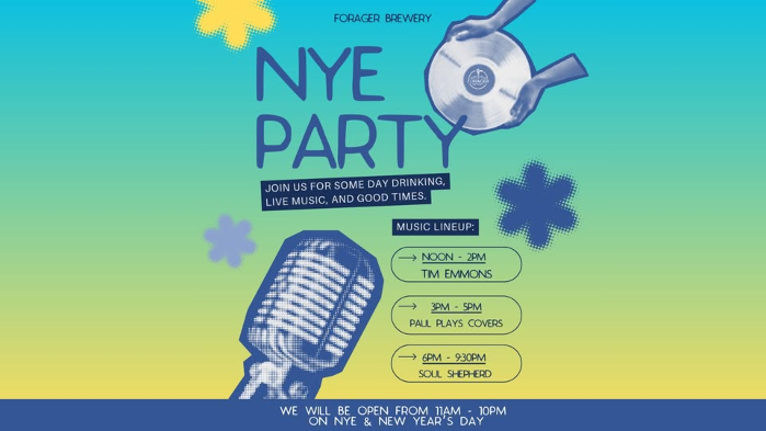 NYE Party at Forager Brewery