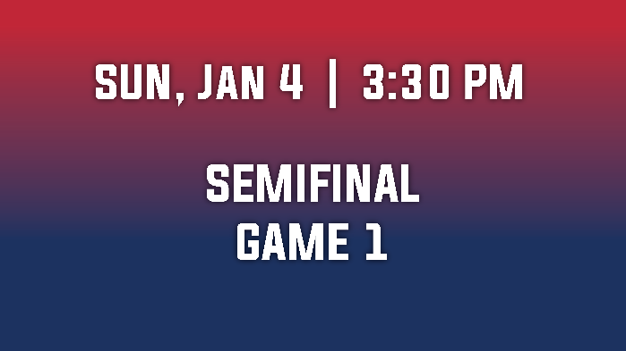 2026 IIHF World Junior Championship Semifinal 1