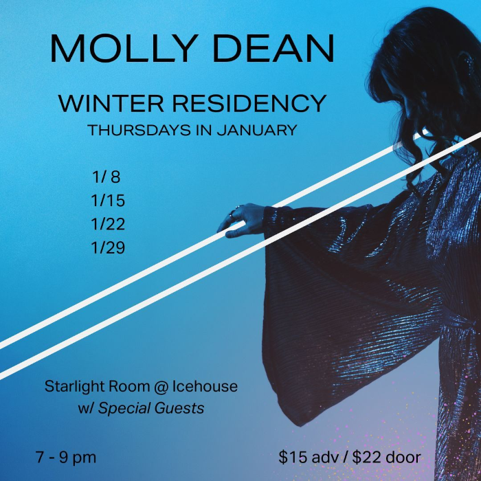 Molly Dean: Winter Residency - A Month of Intimate, Evolving Performances