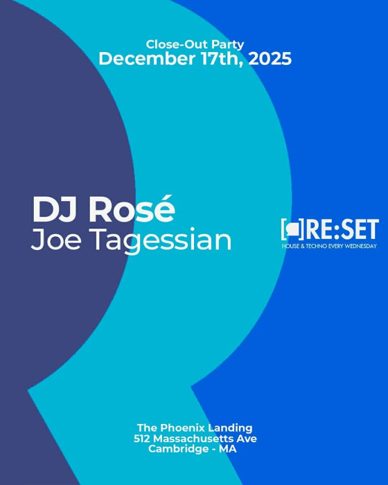 Re:Set w/ DJ Rosé & Joe Tagessian (Last one of the year)