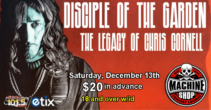 CHRIS CORNELL TRIBUTE at the Machine Shop