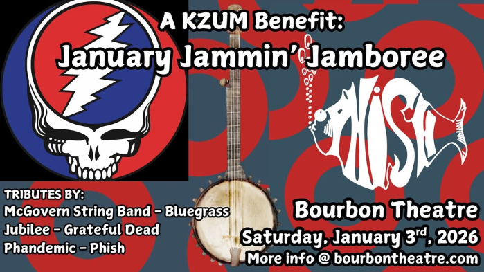 January Jammin' Jamboree w/ McGovern String Band, Jubilee and Phandemic - A KZUM Benefit