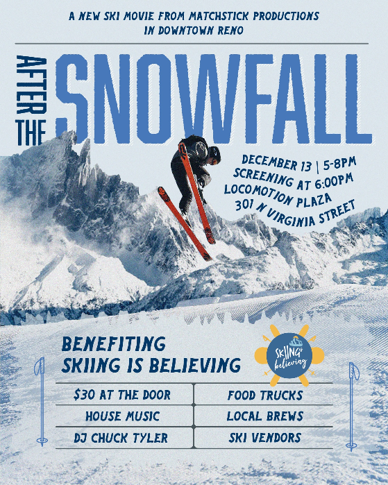 After the Snowfall (Ski Movie Screening): Locomotion Plaza