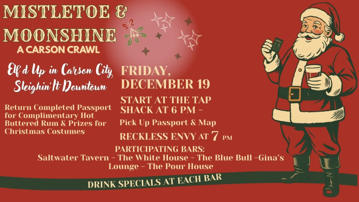 A Carson Crawl - Mistletoe & Moonshine - Elf'd up
