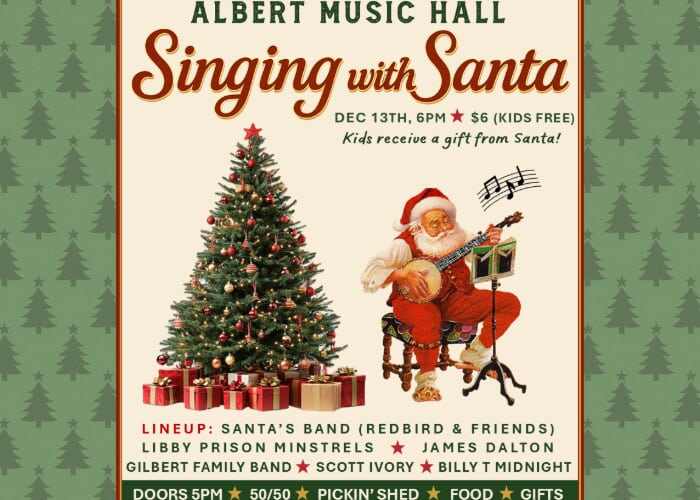 Albert Music Hall: Singing with Santa Show