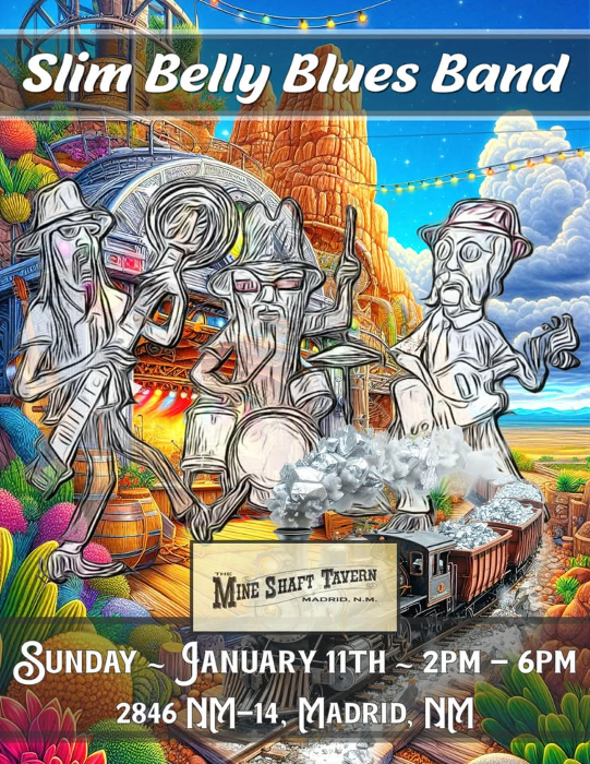 Slim Belly Blues at Mine Shaft Cantina!