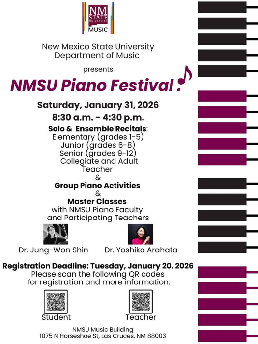 NMSU Piano Festival!