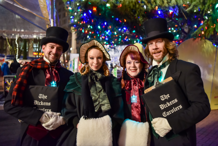 Holidays on Downtown's Transit Mall - The Dickens Carolers