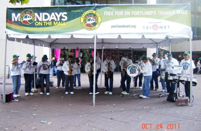 Get A Life Marching Band - Holiday Performances at The Square
