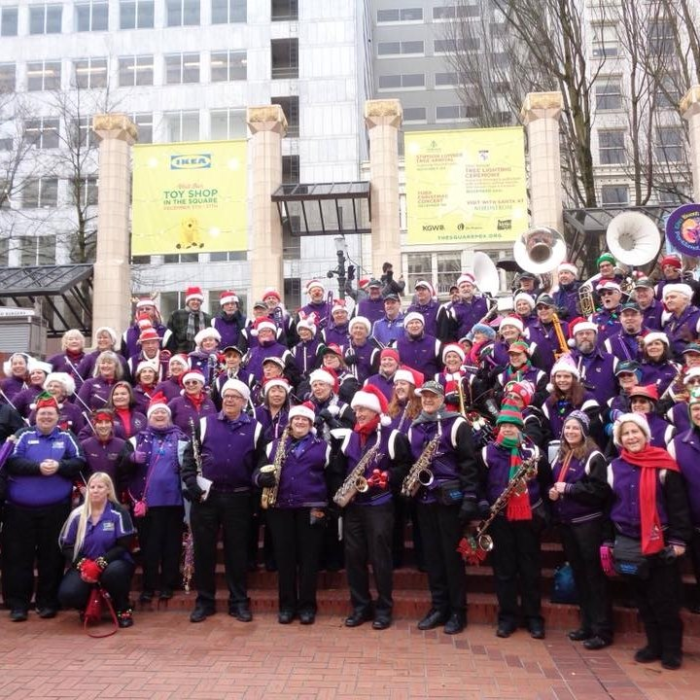 The Beat Goes On Marching Band - Holiday Performances at The Square