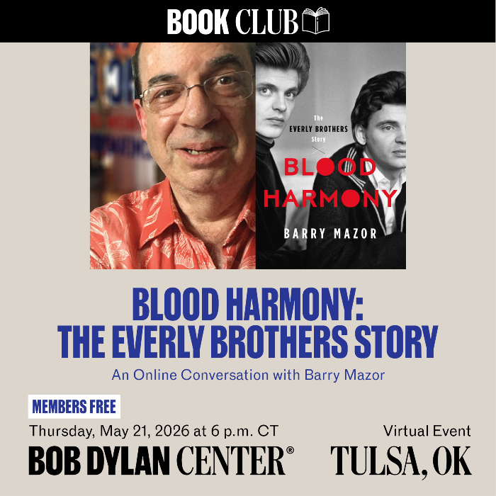 Bob Dylan Center Book Club: "Blood Harmony: The Everly Brothers Story"