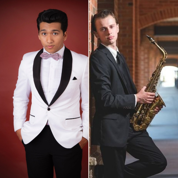 Lucas Beltran with the Peter Frank Orchestra