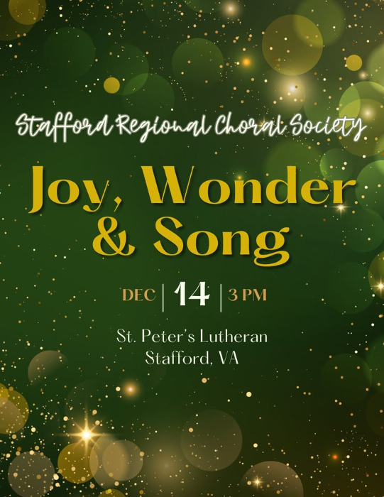 Joy, Wonder and Song: A Family Holiday Event