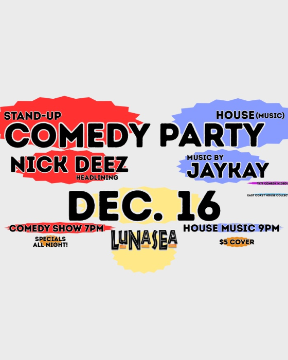 Stand-up Comedy Show & House Party