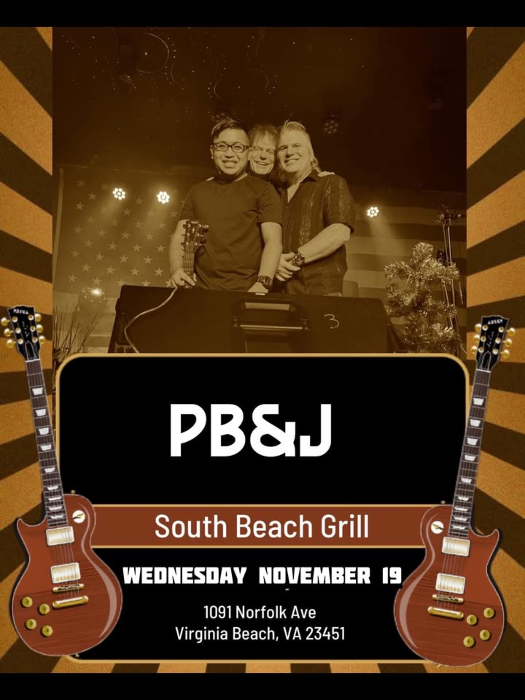 P B & J Live @ South Beach Grill!!