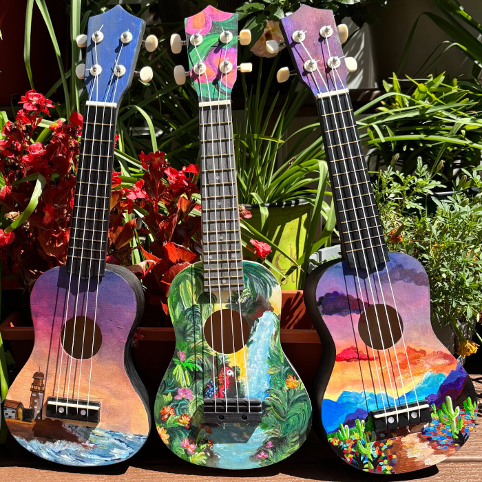 Holiday-themed DIY Ukulele (Register by 12/13)