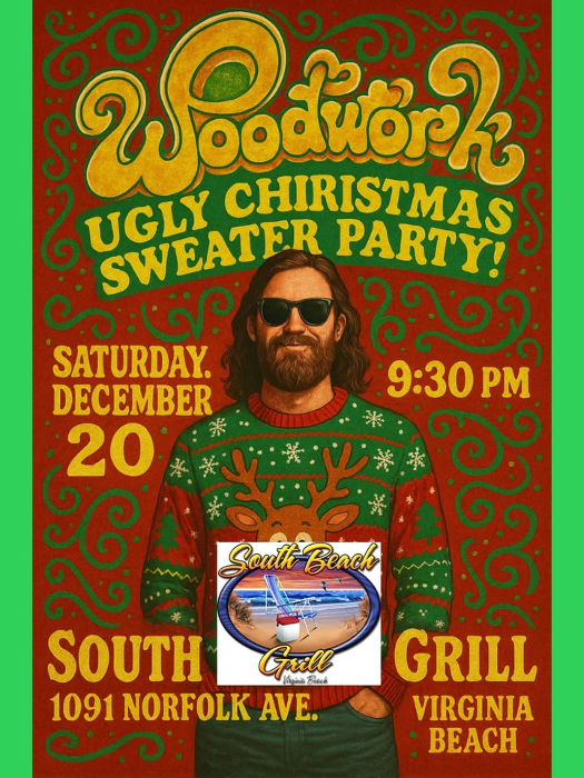 WOODWORK & Special Guests! Ugly Sweater Party!