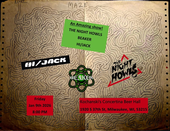 THE NIGHT HOWLS, BEAKER, HI/JACK