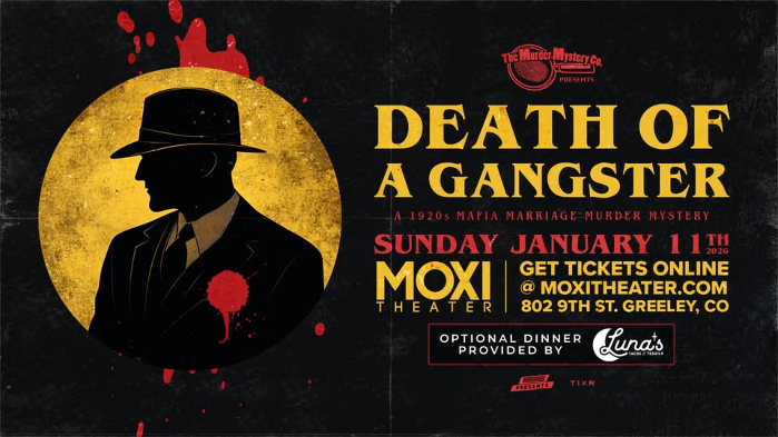 Death of a Gangster: A 1920's Mafia Marriage Murder Mystery at Moxi Theater
