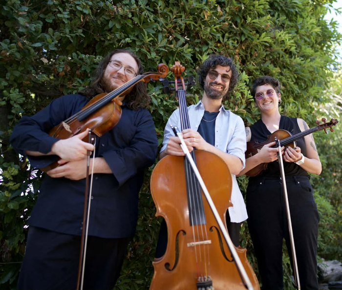 BC STRING TRIO Make Their Po Ho Debut!