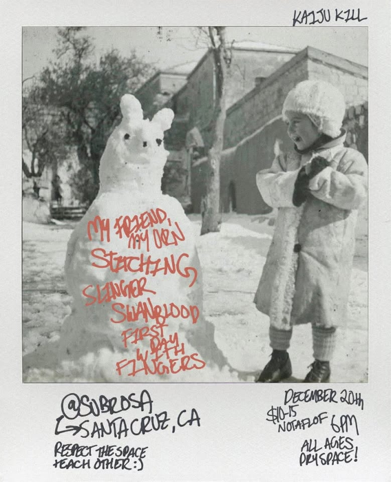 Bringing a fullness and clarity to the hollow-daze, a show at SubRosa with…