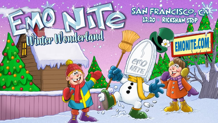 EMO NITE WINTER WONDERLAND at Rickshaw Stop - San Francisco, CA