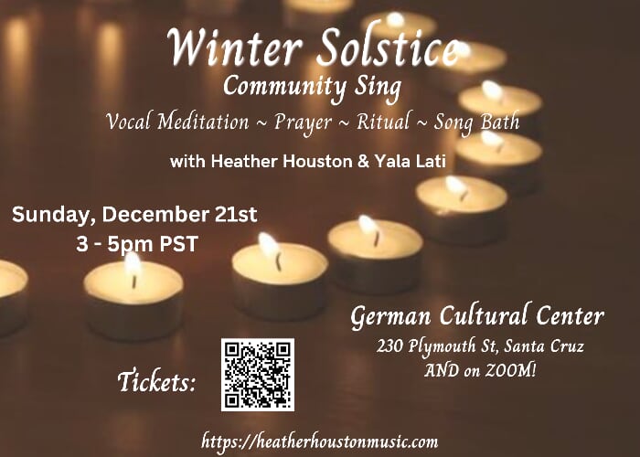 Winter Solstice Community Sing & Song Bath