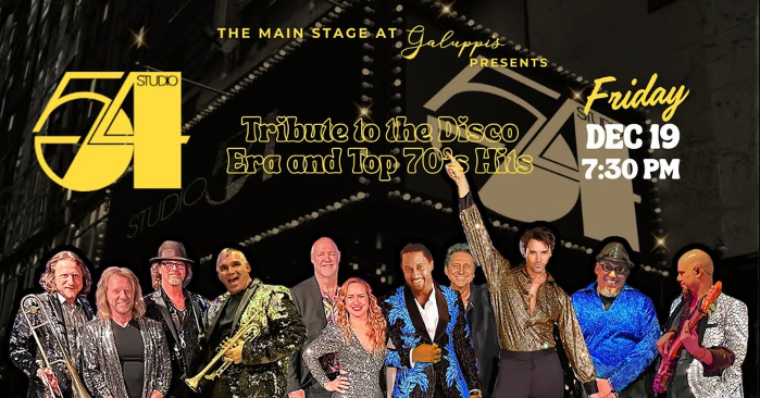 The Original Studio 54 Returning to Galuppi's