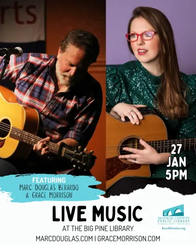 Live Music with Marc Douglas Berardo and Grace Morrison