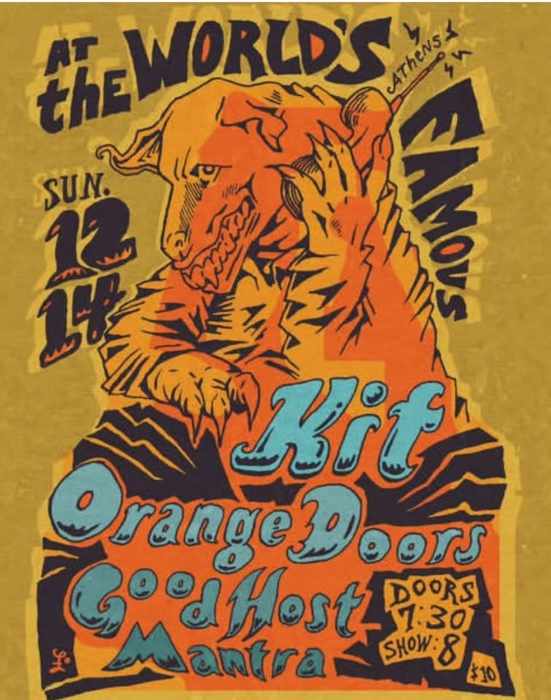 Good Host + Orange Doors + Kit + Mantra