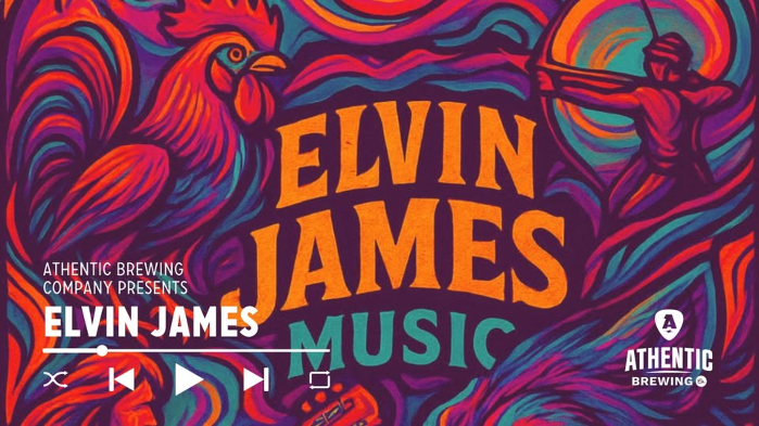 Elvin James at Athentic Brewing