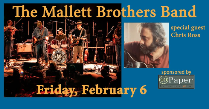 The Mallett Brothers Band w/ Chris Ross