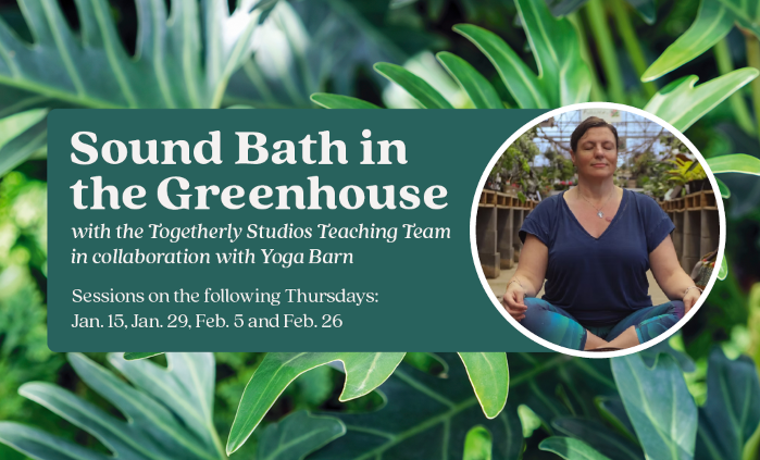Sound Bath in the Greenhouse