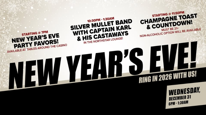 Fortune Bay's New Years Eve Party!