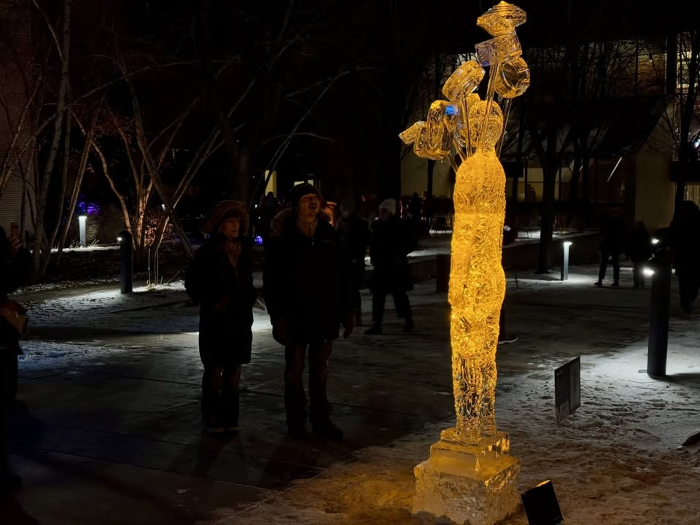 Ice Sculptures at Mia