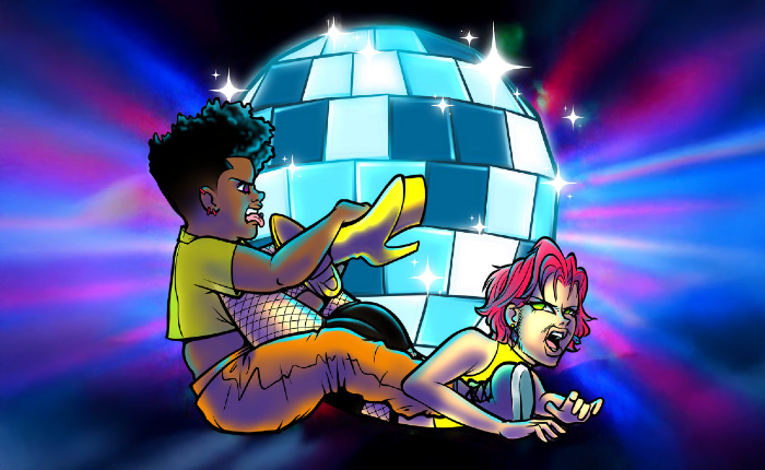 Wrestle Yr Friends New Years Eve