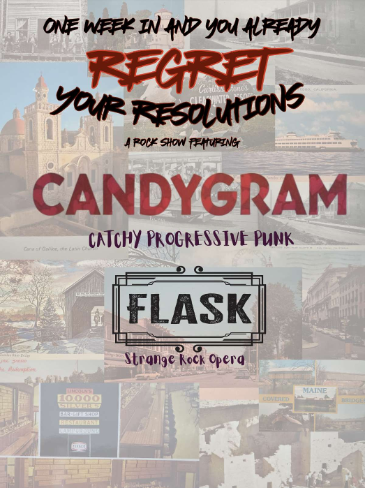 Flask w/ Candygram