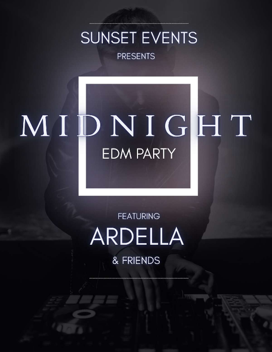 Sunset Events Presents Midnight EDM Party