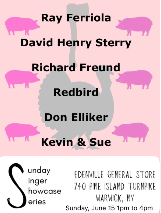Sunday Singer Showcase at Edenville General Store