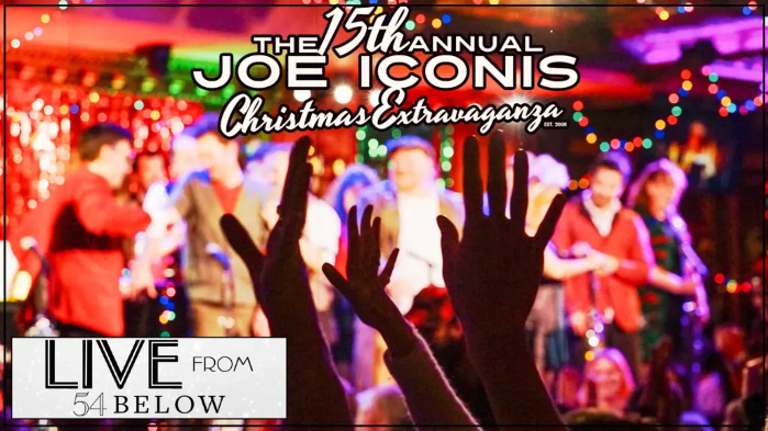 LIVESTREAM | The 15th Annual Joe Iconis Christmas Extravaganza