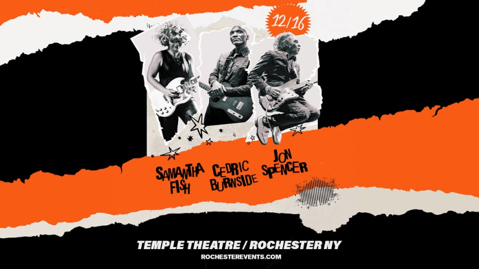 Samantha Fish, Cedric Burnside, Jon Spencer on the Shake Em' On Down Tour