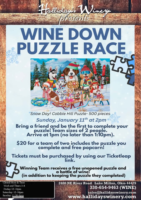 Wine Down Puzzle Race
