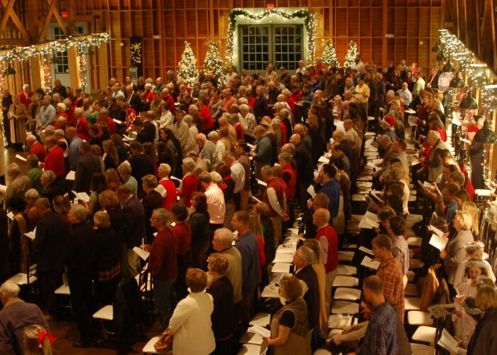 Christmas Eve at the Fair Barn