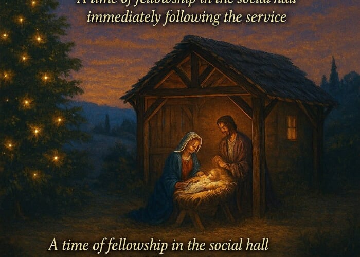 Christmas Hymn Sing, Special Music & Candlelight Service