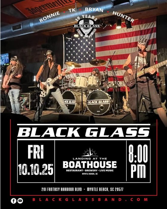 Free Show Friday with Black Glass